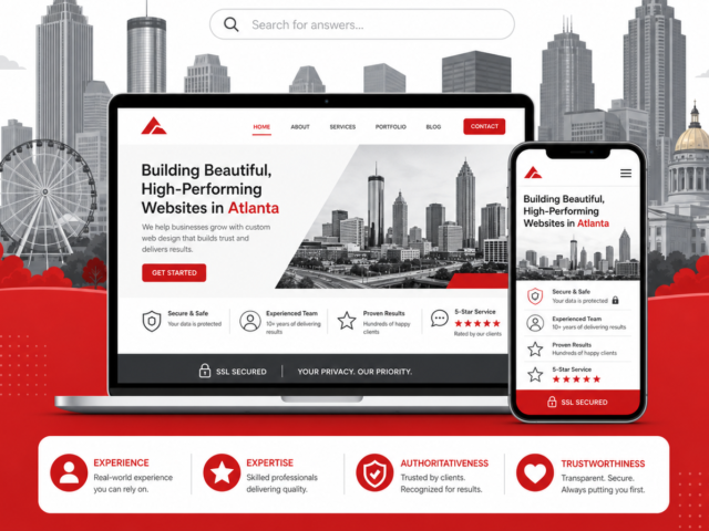 Atlanta Web Design and Google’s E‑E‑A‑T: Building Trust With Your Website